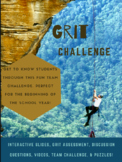 Grit Lesson & Team Challenge