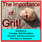 The Importance of Grit!   (PowerPoint Lesson with Video Cl