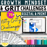 Teaching Growth Mindset Activities Challenges Posters Grit