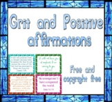 Grit and Positive Affirmation graphic scriptures