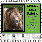 Grizzly Bear Safety: Functional Text Features and Author's