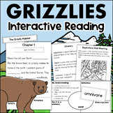Grizzly Bears Nonfiction Reading Comprehension Main Idea T