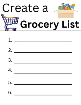 Preview of Grocery Budgeting