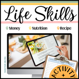 Grocery List Budget  | Life Skills, MyPlate Nutrition & Mo