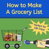 Grocery List: Life Skills and CBI