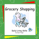 Grocery Shopping - 2 Workbooks - Daily Living Skills