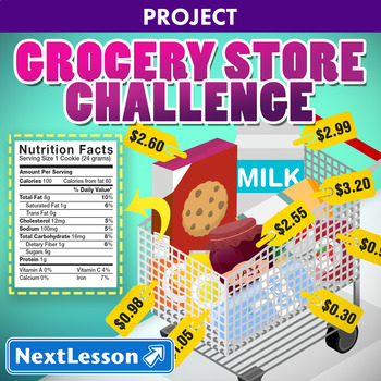 Preview of Grocery Store Challenge - Projects & PBL