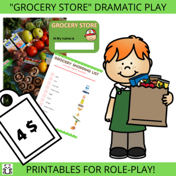 Preview of Grocery Store Dramatic Play Centre