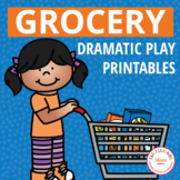 Grocery Store Dramatic Play Printables Supermarket Pretend