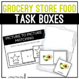 Grocery Store Food Task Boxes - Picture to Picture