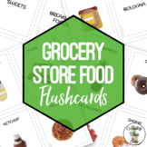 Grocery Store Foods Flashcards & Sorting Activity