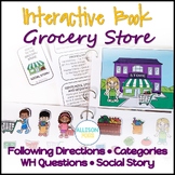 Grocery Store Interactive Book Speech Therapy