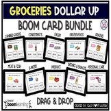 Grocery Store Next Dollar Up Digital Task Cards and Boom Cards
