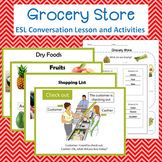 Supermarket or Grocery Store Vocabulary and Activities- In