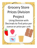 Grocery Store Prices Division Project