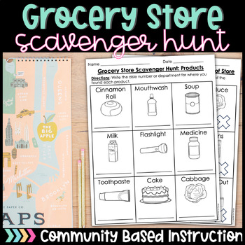 DOLLAR STORE LIFE SKILLS  Reading Comprehension, Math, Community Scavenger  Hunt