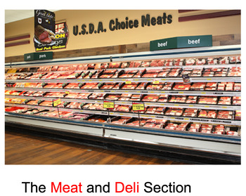 Preview of Grocery Store - The Deli/Meat Section