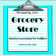 Grocery Store Toddler Lesson Plan by Plans for Little Hands | TpT
