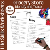 Grocery Store Worksheets: Grocery Store Life Skills Read/T