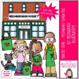 Grocery Store clip art - Melonheadz Clipart - Mini - by Me