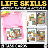 Grocery Order Matching Task Box Activity