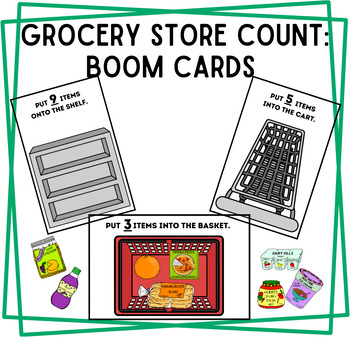 Preview of Grocery store count: BOOM cards