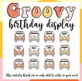Groovy Birthday Display
