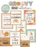 Groovy Boho Classroom Quote Posters