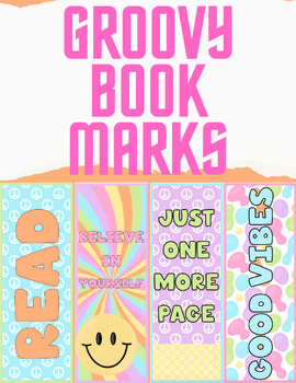 Preview of Groovy Book Marks