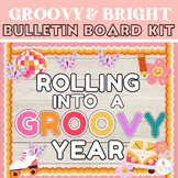 Groovy & Bright Back to School Bulletin Board Kit | Classr