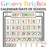 Varsity Patch Letters Calendar Kit | 100 Days of School Ch