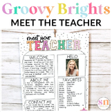 Varsity Patch Letters Meet the Teacher Templates | Groovy 