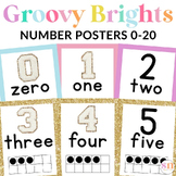 Varsity Patch Number Posters | Ten Frame Number Posters 0-