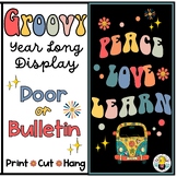 Groovy Summer Bulletin Board  & Classroom Display| Peace, 