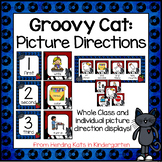Groovy Cat Classroom Decor Visual Directions