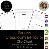 Groovy Classroom Behavior Chart I Clip Chart I Classroom M