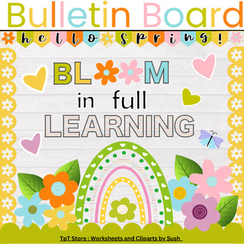 Preview of Groovy Classroom Decor |  Spring Bulletin Board Borders | Bulletin Board Ideas