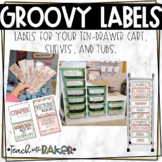 Groovy Classroom Labels - Editable