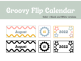 Groovy Flip Calendar | Flip Calendar for Whiteboard | Mode
