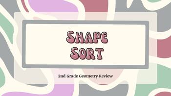 Preview of Groovy Geometry Review-- Interactive Sort