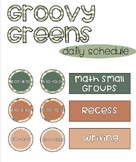 Groovy Greens Daily Schedule