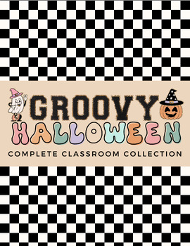 Preview of Groovy Halloween Decor Bundle