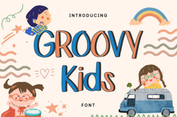 Preview of Groovy Kids Font