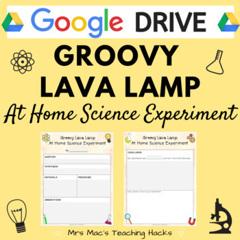 Preview of Groovy Lava Lamp - At Home Science Experiment
