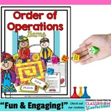 Order of Operations Game: Math Game 4th Grade (possibly 3r
