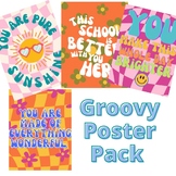 Groovy Poster Pack (Retro, Decor, School-Wide Positive, SEL)