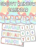 Groovy Rainbow Calendar