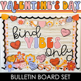 Retro Valentine's Day Bulletin Board or Door Display Set