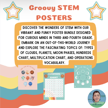 Preview of Groovy STEM posters✌️