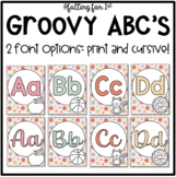 Groovy Smiles Alphabet Posters